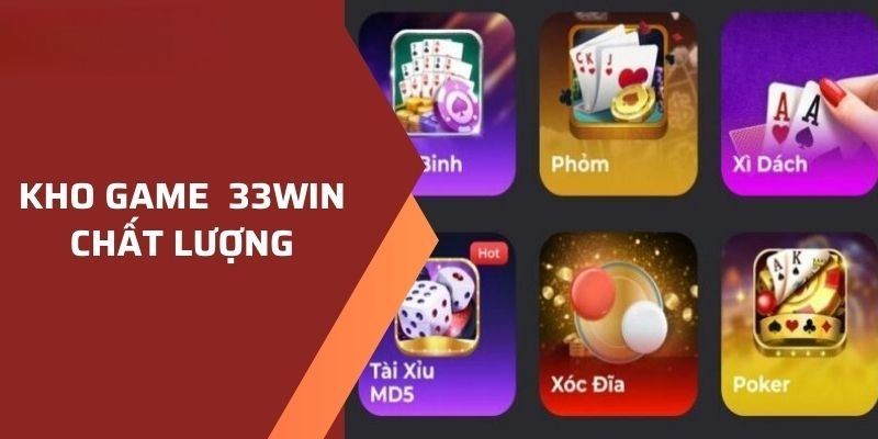 Kho game nổi bật tại 33win